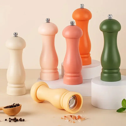 Adjustable Pepper Grinder with Traditional Salt Grinder Design, Ideal for Home Kitchens and Restaurants
