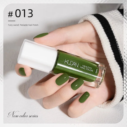 Colorful Water-Base Nail Polish 40 Colors Air Dry Peel Off Nail Art for Manicure DIY Long Lasting Nail Supplies Painting Varnish