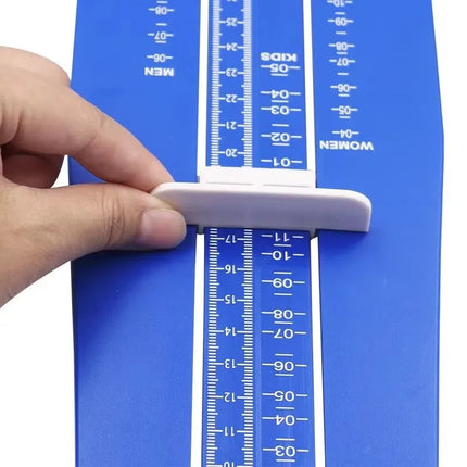 Precision Shoe Sizer Tool Dual Scale Foot Measure Gauge CM/INCH Sizing Device For Adults Kids Shoe Store Podiatrist Accurate Kit