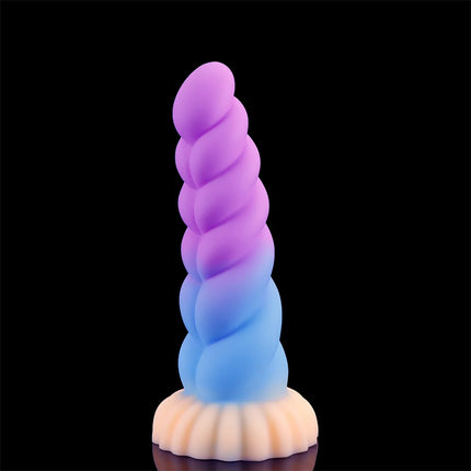 Silicone Soft Anal Toys Transparent Luminous Butt Plug 3 Size Adult Toys Tapon Anal Plug Braided Dilatador Anal Dildo Buttplug