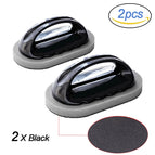 Oval Black Brush X2