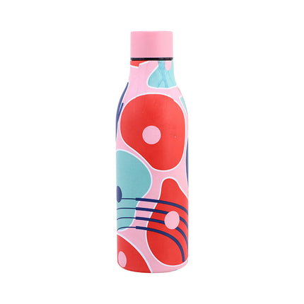 550ml Creative 304 Stainless Steel Water Bottle Thermos Sealed Leak-Proof Outdoor Thermal Portable Cup Mug For Sport Girl