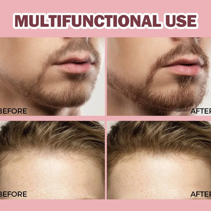 Wild Eyebrow Pencil Square Angled Brush Velvet 3D Brow Dye Cream Hairline Anti-smudge Waterproof Multifunction Eyebrow Tint Pen