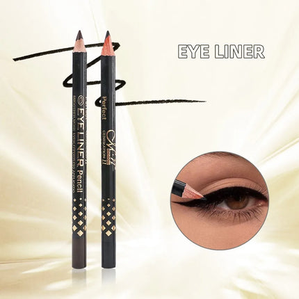 4D Mascara Black Eyelash Eyeliner Pencil Set Waterproof, Stain Resistant, Durable, Free Of Peeling, Natural And Caking
