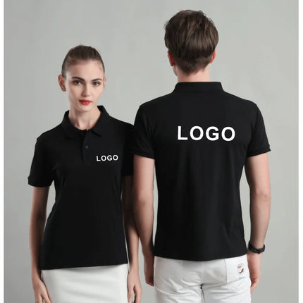 Summer Casual Polo Shirt Cheap Breathable Customized Polo Personal Company Group Custom Logo Print Embroidery Work Polo shirts
