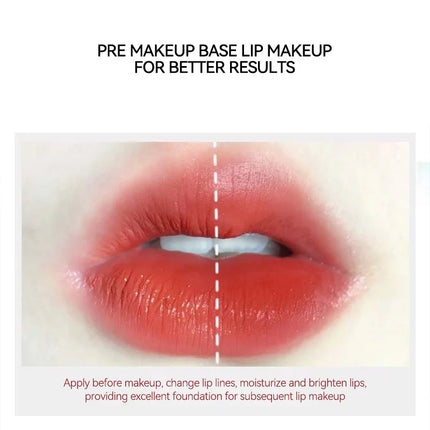 Cappuvini Ice Stick Shape Lip Oil Balm Transparent Texture Moisturizing Hydrating Luminous Lips Long-Lasting Moisture,