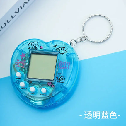 1/3/5PCS Transparent Electronic Pets Game Handheld Game Console Toy Virtual Cyber Digital Pet Pixel Funny Gift Play Toy