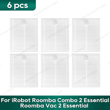 Compatible for iRobot Roomba Combo 2 Essential, Roomba Vac 2 Essential, Roomba 104 / 105 Combo Accessories Main Brush Filter