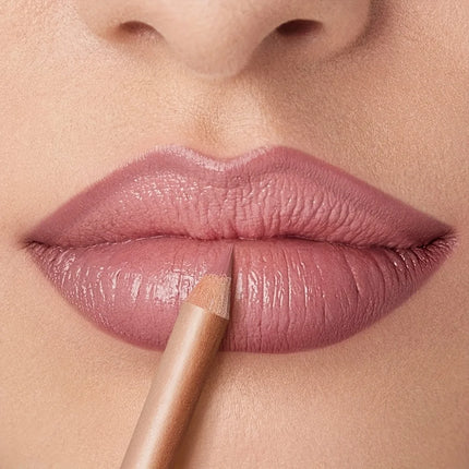 Matte Nude Lip Liner Pencil Long-Lasting Waterproof Smudge-Proof Precise Outline Smooth Creamy Lip Liner