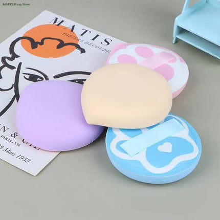 1pc Makeup Sponge Puff Blender Air Cushion Large Marshmallow Powder Foundation Soft Facial Make Up Kit Tools with box