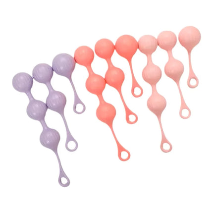 Anal Beads TPE Prostate Massager Butt Plug Set Handle Design Gradual Sizes Smooth Comfortable Sex Toys For Men Women Beginners