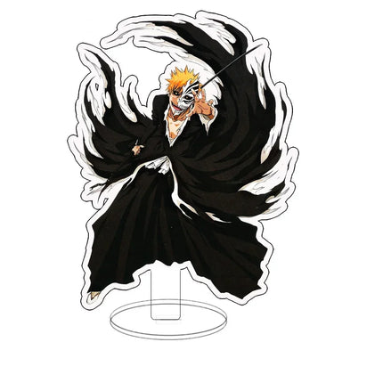 BLEACH Character Standing Sign Anime Figure Kurosaki Ichigo Double-Sided Acrylic Stands Model Desk Decor Props Gift Hot Sale