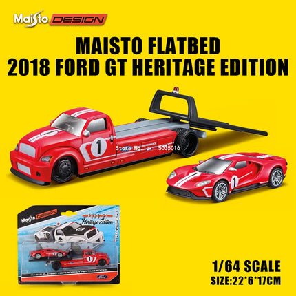 Maisto 1:64 1957 Chevrolet Flatbed Design elite transport die-cast precision model car Model collection gift