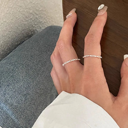 925 Sterling Silver Heart Ring / Bague Argent 925 Cœur Ajouré