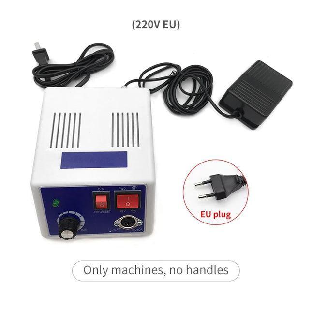 Dental Micro Motor 35000 RPM E Type Polishing Micro Motor Handpiece Micromotor Polisher N3 Polishing Unit for Dental Lab