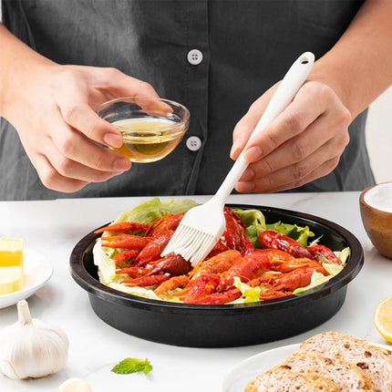 6pcs Silicone Spatula Set for Cooking Baking Tools Food Grade Heat Resistant Non-Stick Scrapers & Cream Spreads HPMD008