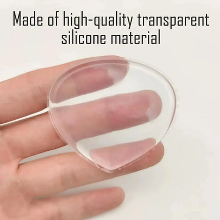 Silicone Cosmetic Puff Soft Makeup Blender Beauty Sponge Transparent Soft Elasticity Puff Sponge for Concealer Foundation