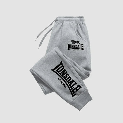 EVERLAST Printed Men's Sports Pants; Unisex Running Pants; Breathable Fitness Pants