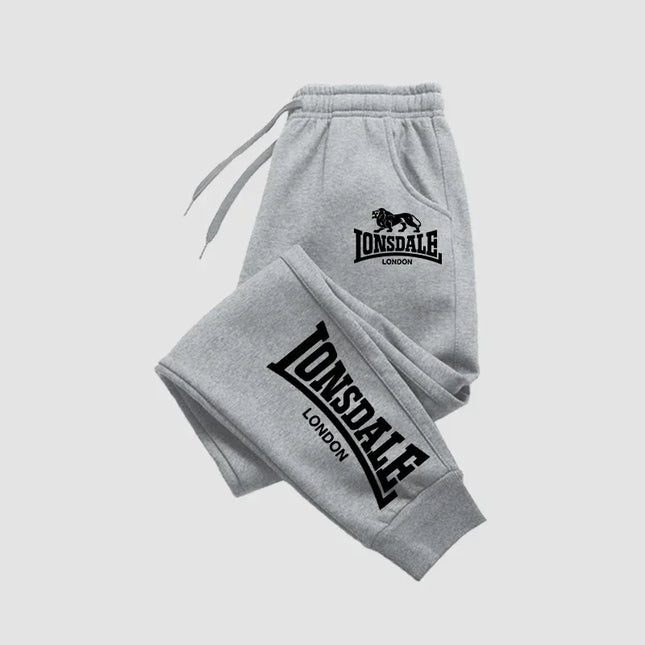 EVERLAST Printed Men's Sports Pants; Unisex Running Pants; Breathable Fitness Pants