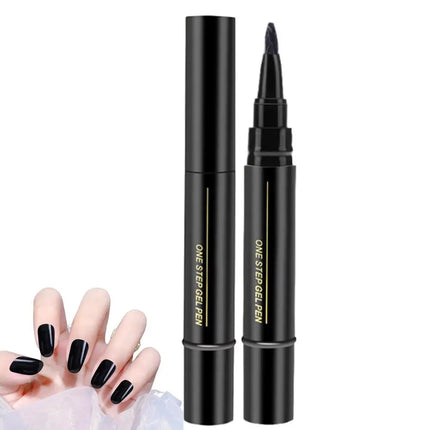 Nail Polish Gel Pen Quick Drying Nail Polish Art Pens Fast Dry Nail Color Pen Nail Varnish Pens for Women Girls Friends Family