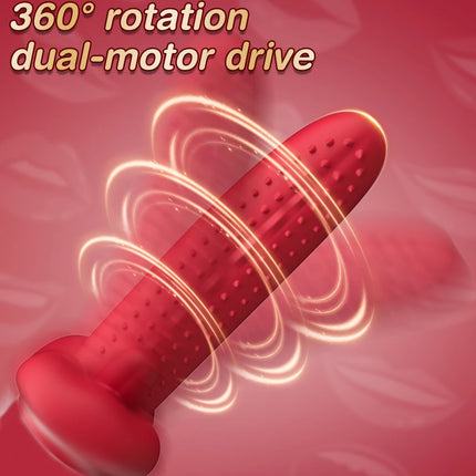 3 in 1 Tongue Vibrator G Spot Vibrator with 10 Swinging & Vibration Modes Female Sex Toys Thrusting Vibrator Couples Sex Toy