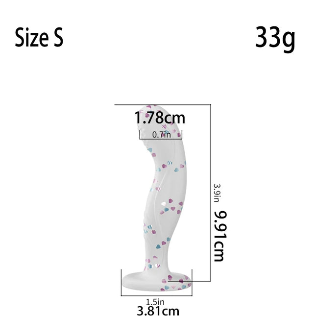 Silicone Anal Dildo Butt Plug Prostate Massager Anal Beads Stimulation G-spot Clitoral Erotic Adult Sex Toys for Men Women Gay