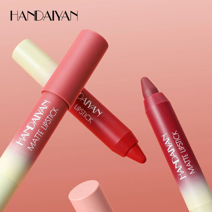 8 Colors Matte Lipstick Long Lasting Waterproof Hydrating Lip Liner Non Sticky Lightweight Velvet Lipliner Moisturizing Cosmetic