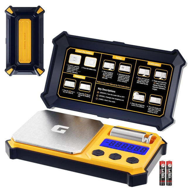Digital Pocket Gram Scale, accuracy 300g x 0.01g, small high-precision portable digital weights for jewelry, diamonds, powders