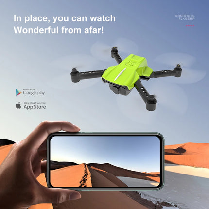 Newest K10 Mini Drone with HD Camera Pocket-Sized Foldable RC Quadopter for Kids Aerial Remote Aircraft with Avoidance Technolog