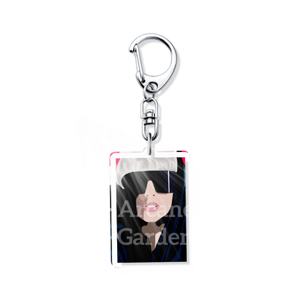 Lady Gaga Abracadabra Sexy Actress Acrylic Icon Keychain Cool Bag Charm Pendant Fan Key Chain Souvenir Creative Friend Kingring