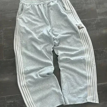Hip Hop Yu-Gi-Oh Y2k Pants Baggy Sweatpants Men Elastic Waist American Streetwear Vintage Joggings Casual Pants Men Clothing