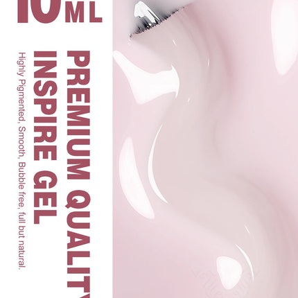 YOKEFELLOW 10ml Jelly Nude Gel Nail Polish High Quality Translucent Pink Nail Gel Varnish Soak Off UV Gel Polish Long Lasting