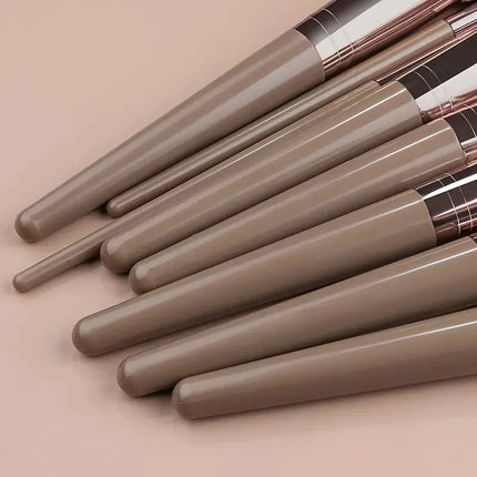 10-20PCS Premium Makeup Brushes Set with Hairband Wrist Rest Silicone Sponge Ball Powder Puff And Cleaning Tool Included