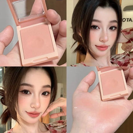 Sweet Orange Blusher Makeup Blush Mashed Potato Latte Nude Cheek Color Face Contour Brighten Lasting Rich Color Rouge Cosmetics