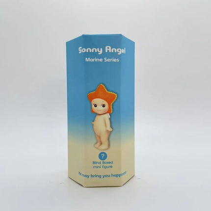 Sonny Angel Mini Figure  New Marine Series Blind Box  Toy for Girl Starfish Blowfish Manta Penguin Shell SAS65383