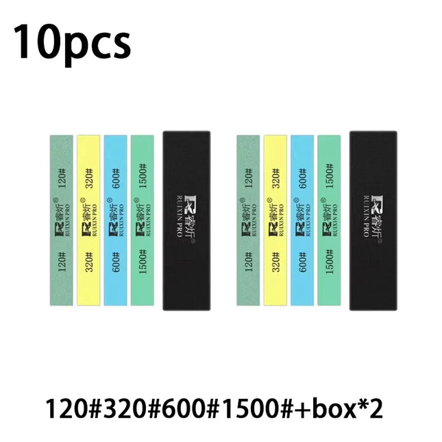 Ruixin Pro Sharpener Professional Kitchen Knife Fix Fixed Anglehigh Quality Stones Sharpening  with Multi Stone Whetstone Grind