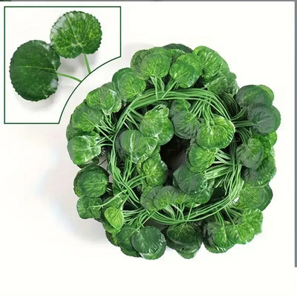 Home Decor Artificial Ivy Leaf Garland Plants Vine Fake Foliage Flowers Creeper Green  Leaf Ivy Wreath