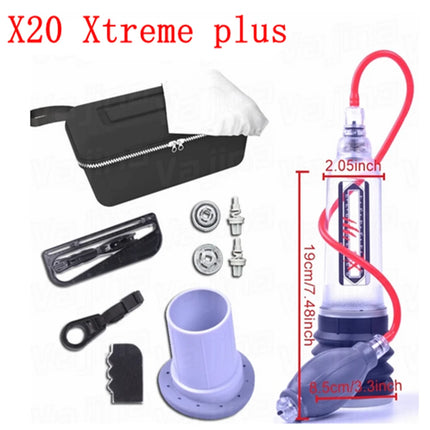 Male Penis Pump Water Vacuum Pump For Men Penis Enlargement Pump Dick Extender Cock Exercises Pump Glans Trainer Adults Sex Toys