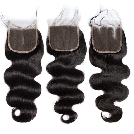 Yaki Straight 4x4 Closure Human Hair Brazilian Lace Closure Deep Curly Straight Body Wave Lace Closure Remy Human Hair Closure
