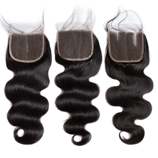 Yaki Straight 4x4 Closure Human Hair Brazilian Lace Closure Deep Curly Straight Body Wave Lace Closure Remy Human Hair Closure