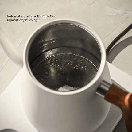 304 Stainless Steel Smart Electric Kettle Variable Temperature Gooseneck Pour Over Coffee Tea Water Boiler Fast Heating