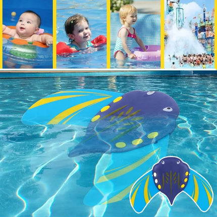 Water Power Devil Fish Underwater Glider Toy Beach Seaside Swimming Pool Games Kids Gift Summer Outdoor Toys Float For Adults