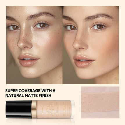 Lakerain Concealer Liquid High Coverage Cover Acne Dark Circles Foundation Modify Oil Control Face Contouring Cosmetics