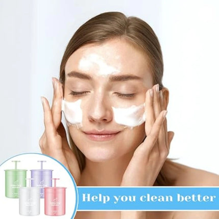 1PC Foaming Clean Tool Simple Face Cleanser Shower Bath Shampoo Foam Maker Bubble Foamer Device Cleansing Cream Reusable Tools