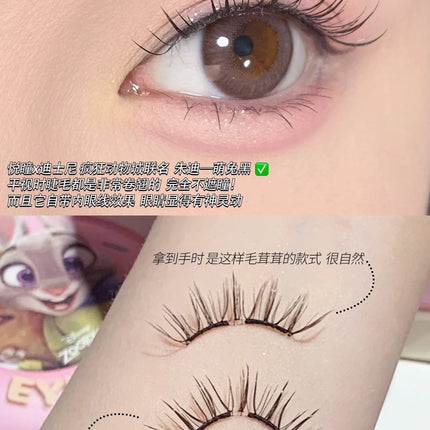 WOSADO BHigh-end Magnetic Eyelashes Magnifying Eyes No Adhesive Reusable Magnetic False Eyelashes Clip Makeup Tool
