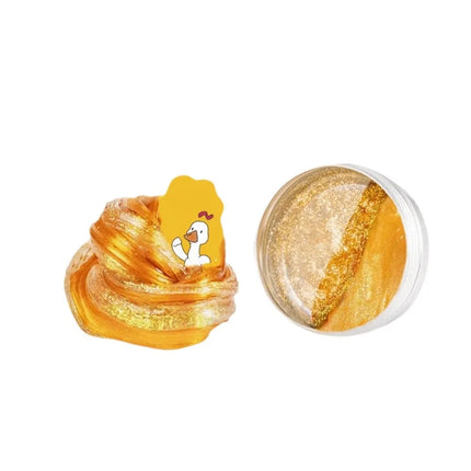 Crystal Clear Non-newtonian Liquid Clay Transparent Colorful Non Stick Hand Crystal Mud Non-Toxic Stretchy Liquid Crystal Slime