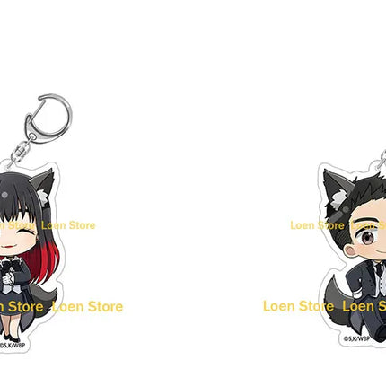 WIND BREAKER Haruka Sakura Akihiko Nirei Kyoutarou Sugishita Tasuku Tsubakino Shuhei Suzuri Wolf Butler Chibi Acrylic keychain