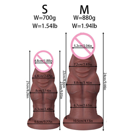 S-XXL Huge Anal Plug Liquid Silicone Soft Conical Butt Plug Big Anal Dildos for Women Men G-spot /prostate Massage 18+ Sex Toys