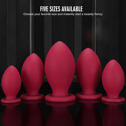 Big Anal Plug Soft Silicone Small Huge Giant Anal Beads Balls Dilator expander massage Butt Plug Sex Toys For Women Men Gay