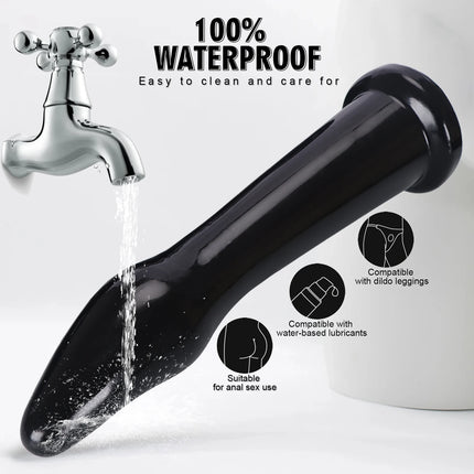 4 Sizes Long Anal Plug Big Anal Dialator Dildo Huge Long Large XL Anal Plug Training Expansion Butt Plug Sex Toys for Women Gay